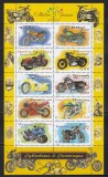 Franta 2002 - Motociclete, MC, MNH, Nestampilat