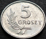Cumpara ieftin Moneda 5 GROSZY - POLONIA, anul 1971 *cod 2807 B, Europa, Aluminiu
