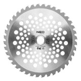 Disc circular vidia pentru motocoasa/trimmer, Graphite, 255x25.4 mm, 40 dinti GartenVIP DiyLine