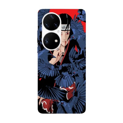 Husa compatibila cu Huawei Nova Y70 model Hi I&amp;amp;#039;m itachi, Silicon, TPU, Viceversa foto