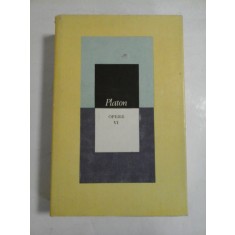 PLATON - OPERE volumul 6 - Editura Stiintifica