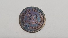 Portugalia -20 centavos 1925 foto