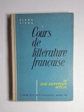 Cours de litt&eacute;rature fran&ccedil;aise. Le dix-septi&egrave;me si&egrave;cle &ndash; Aut. Elena Vianu, Ed. Didactică și Pedagogică, 1962