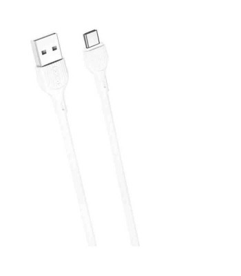 Cablu USB TYPE C - USB 2m 2A alb XO-NB200c-WH foto