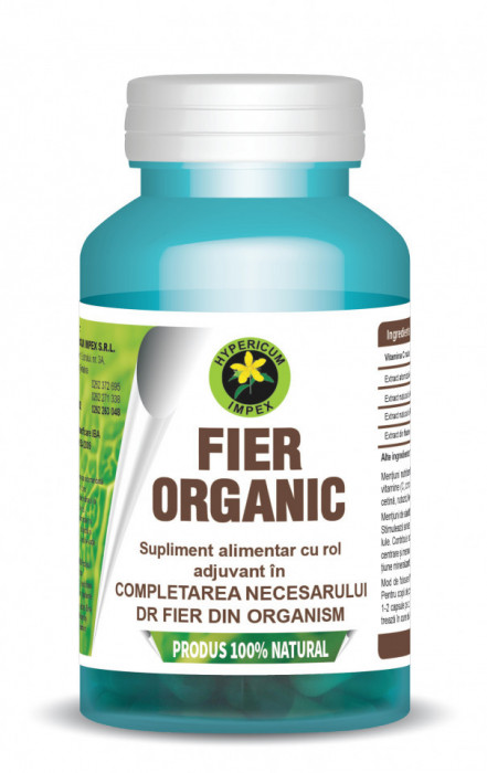 FIER ORGANIC 60cps HYPERICUM