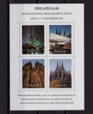Cumpara ieftin ✅(V26) Germania &#039;89, bloc oficial Expo.Fila. Koln , PHILATELIA &#039;89 ,MNH, Nestampilat