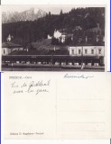 Predeal - Vedere generala, gara, Necirculata, Printata