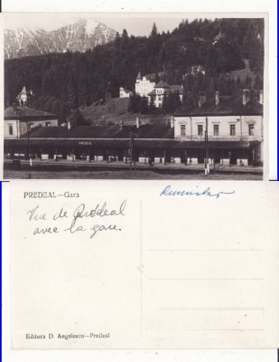 Predeal - Vedere generala, gara foto