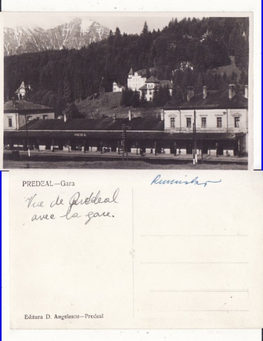 Predeal - Vedere generala, gara