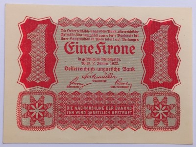 Austria, 1 Coroana 1915 foto