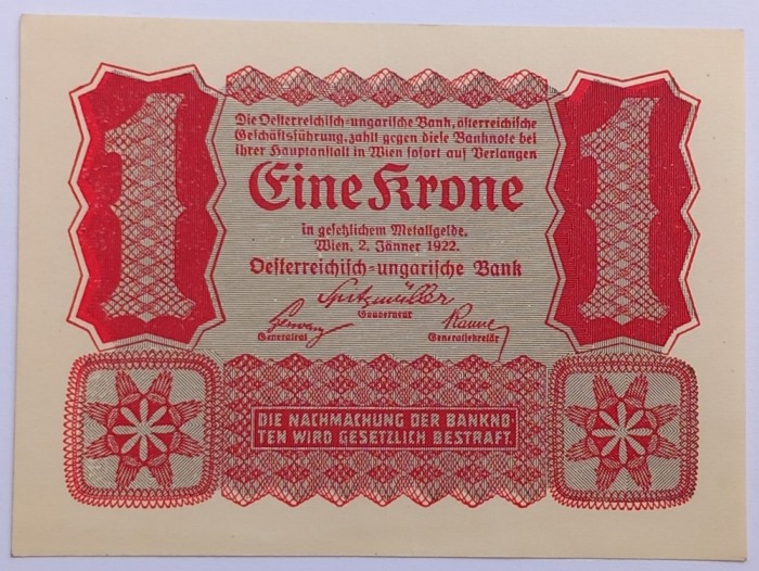Austria, 1 Coroana 1915