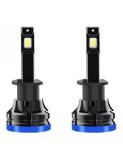 Set 2 leduri H1 Canbus, 6000k, 28W, luminozitate 6000 Lm, 12V-24V, Xenon Bright