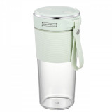 Blender USB portabil Royalty Line UBP-40, 40W, 300ml, 2 lame, Airy/Green