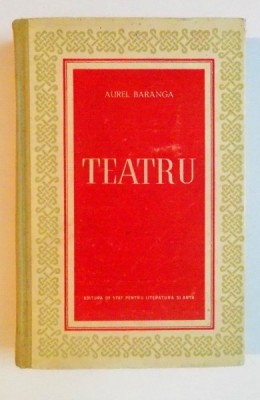 TEATRU de AUREL BARANGA , 1953 foto