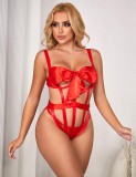 Eross body Gift Bow M/L Red