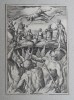 Hendrik Goltzius "Punitio Tirannorum" gravura veche 1578, Istorice, Cerneala, Altul