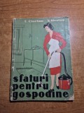 sfaturi pentru gospodine - din anul 1958