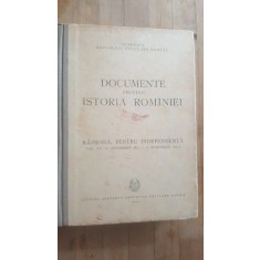 Documente privind istoria Rominiei vol 7 Razboiul pentru independenta