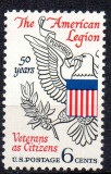 SUA 1969, Aniversari, Asociatia Veteranilor Legiunea Americana, MNH, Nestampilat