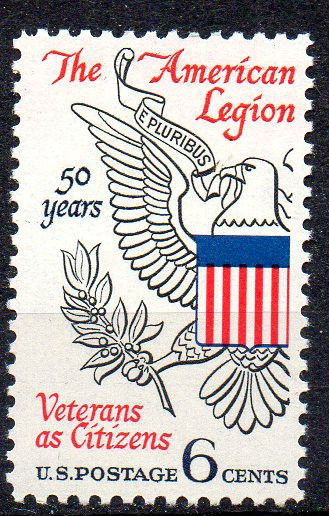 SUA 1969, Aniversari, Asociatia Veteranilor Legiunea Americana, MNH