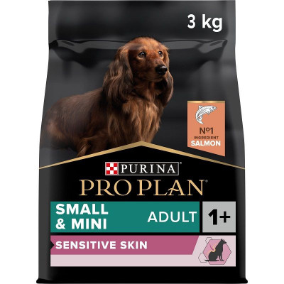 Purina PRO PLAN ADULT Small &amp;amp;amp; Mini Sensitive Skin - 3kg foto