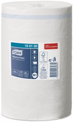 Prosop Tork Mini Jumbo, 1 Strat, 21.5cm X 120m, 11 Role/bax - Alba foto