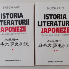 Shuiki Kato - Istoria Literaturii Japoneze Vol. 1 + Vol. 2 COMPLET (NECITITE)