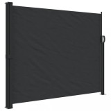 Cumpara ieftin Copertina laterala retractabila, negru, 160 x 600 cm