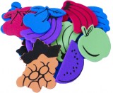 Stickere fructe pentru activitati crafts,spuma,8g