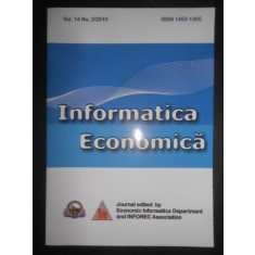 Informatica economica. Volumul 14, Numarul 2, anul 2010