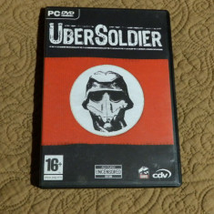 Joc PC DVD original nou "UberSoldier"/razboi/strategie/actiune/WW2