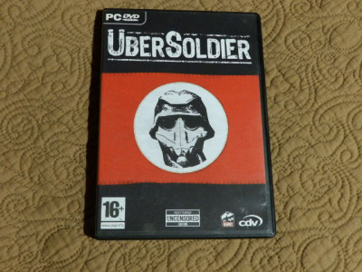 Joc PC DVD original nou &amp;quot;UberSoldier&amp;quot;/razboi/strategie/actiune/WW2 foto