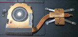 Cooler si Radiator Fan Heatsink ThinkPad x1 Carbon 4th, x1 Yoga 1st, FRU 00JT800, Lenovo