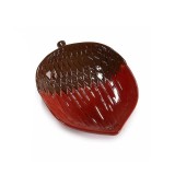 Cumpara ieftin Platou ceramica maro Ghinda cm 16,5 x 21,5 H