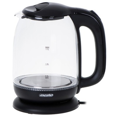 Fierbator electric Mesko, 1.7 l, 2200 W, Negru foto