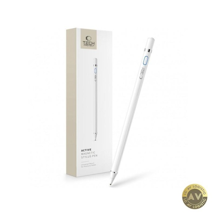 Touch Pen Tech-Protect Active Alb
