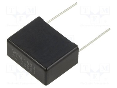 Condensator polipropilenă Panasonic ECWFG 1,5uF 27x21x12mm THT &amp;plusmn;5% foto