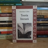JONATHAN CULLER - TEORIA LITERARA , 2003 *
