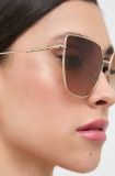 Burberry ochelari de soare femei, culoarea bej