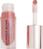 Revolution Shimmer Bomb luciu de buze Day Dream Pink, 4,5 ml
