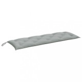 Cumpara ieftin Perna banca de gradina, melanj gri deschis, 150x50x7 cm, textil