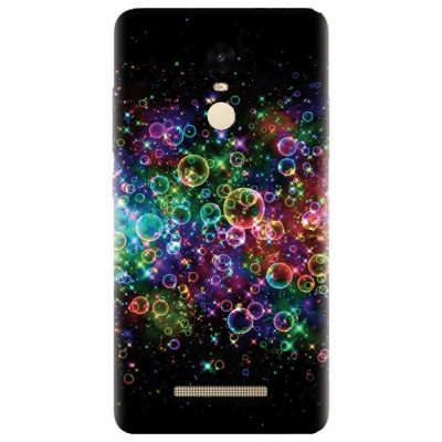 Husa silicon pentru Xiaomi Remdi Note 3, Rainbow Colored Soap Bubbles foto