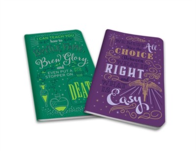 Harry Potter: Character Notebook Collection (Set of 2): Dumbledore and Snape foto