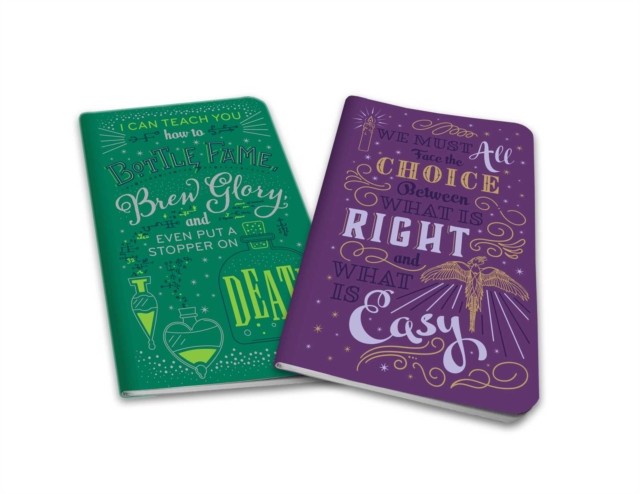Harry Potter: Character Notebook Collection (Set of 2): Dumbledore and Snape