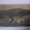 Fotografie dimensiune CP cu grup &icirc;n Herculane (județul Caraș-Severin) &icirc;n 1952