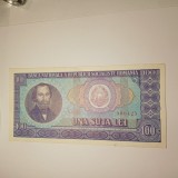Bancnota 100 lei 1966 UNC necirculata