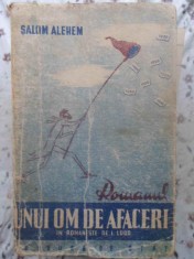 ROMANUL UNUI OM DE AFACERI-SALOM ALEHEM-231881 foto