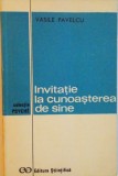 INVITATIE LA CUNOASTEREA DE SINE de VASILE PAVELCU, 1970 * PREZINTA SUBLINIERI CU PIXUL