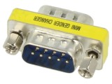 Adaptor Goobay D-Sub 9 pini 1:1, mufă la mufă, cod 50300
