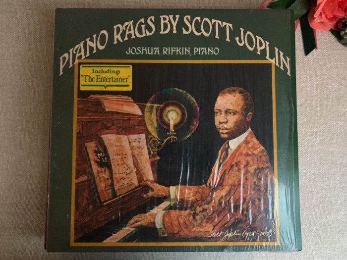 Scott Joplin, Joshua Rifkin &ndash; Piano Rags By Scott Joplin - LP Vinil 1970 USA